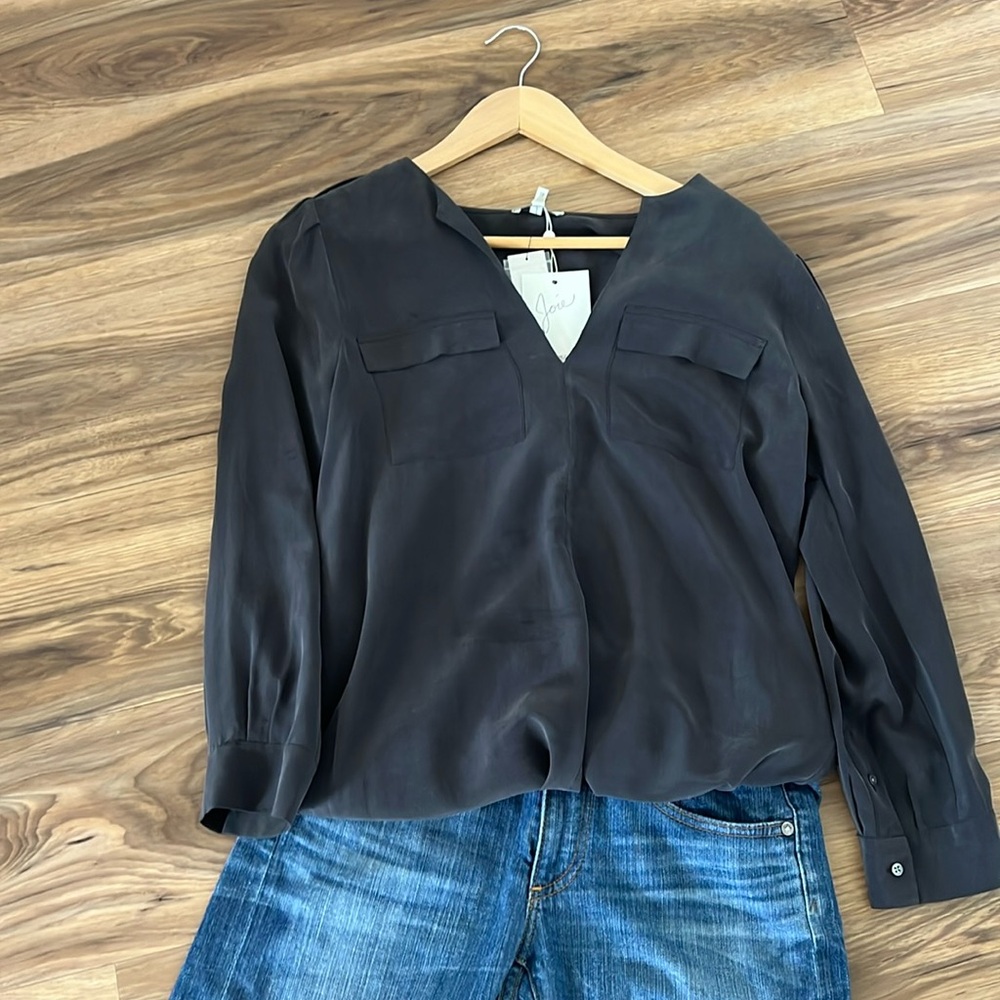 Joie Silk Blouse XS